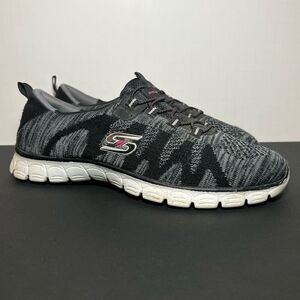 Womens SKECHERS EZ Flex 3.0 Take The Lead Black Running Shoes / Size 8.5